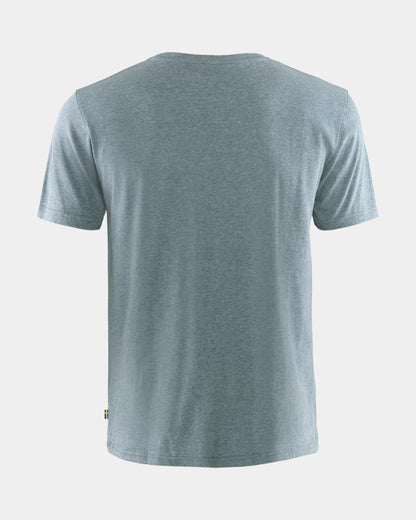 Fjallraven 1960 Logo Mens T-Shirt - Uncle Blue-Melange 520-999