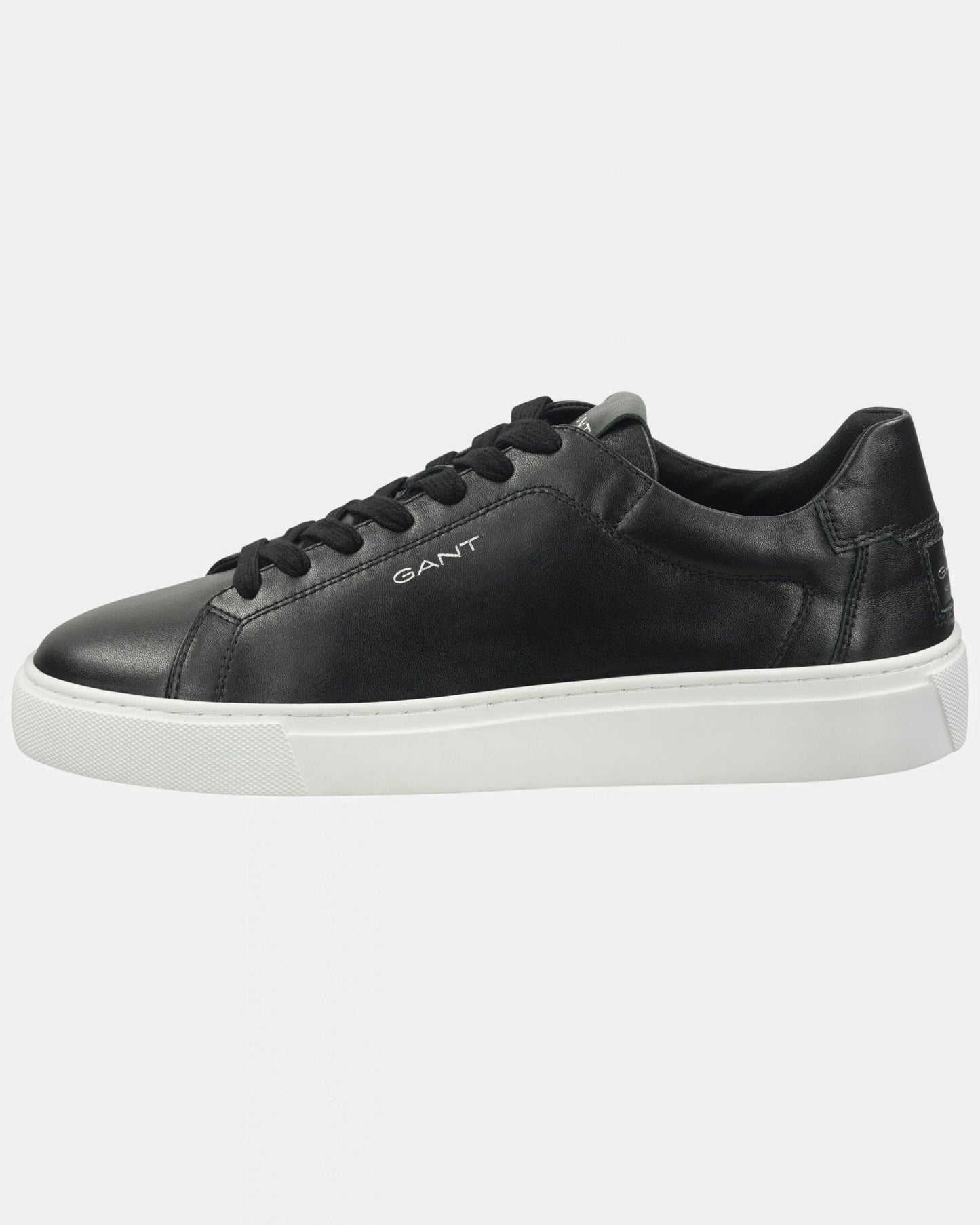 GANT Mc Julien Mens Leather Trainers - Black G00