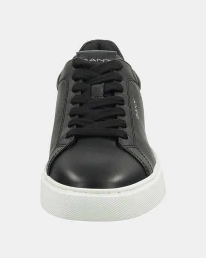 GANT Mc Julien Mens Leather Trainers - Black G00