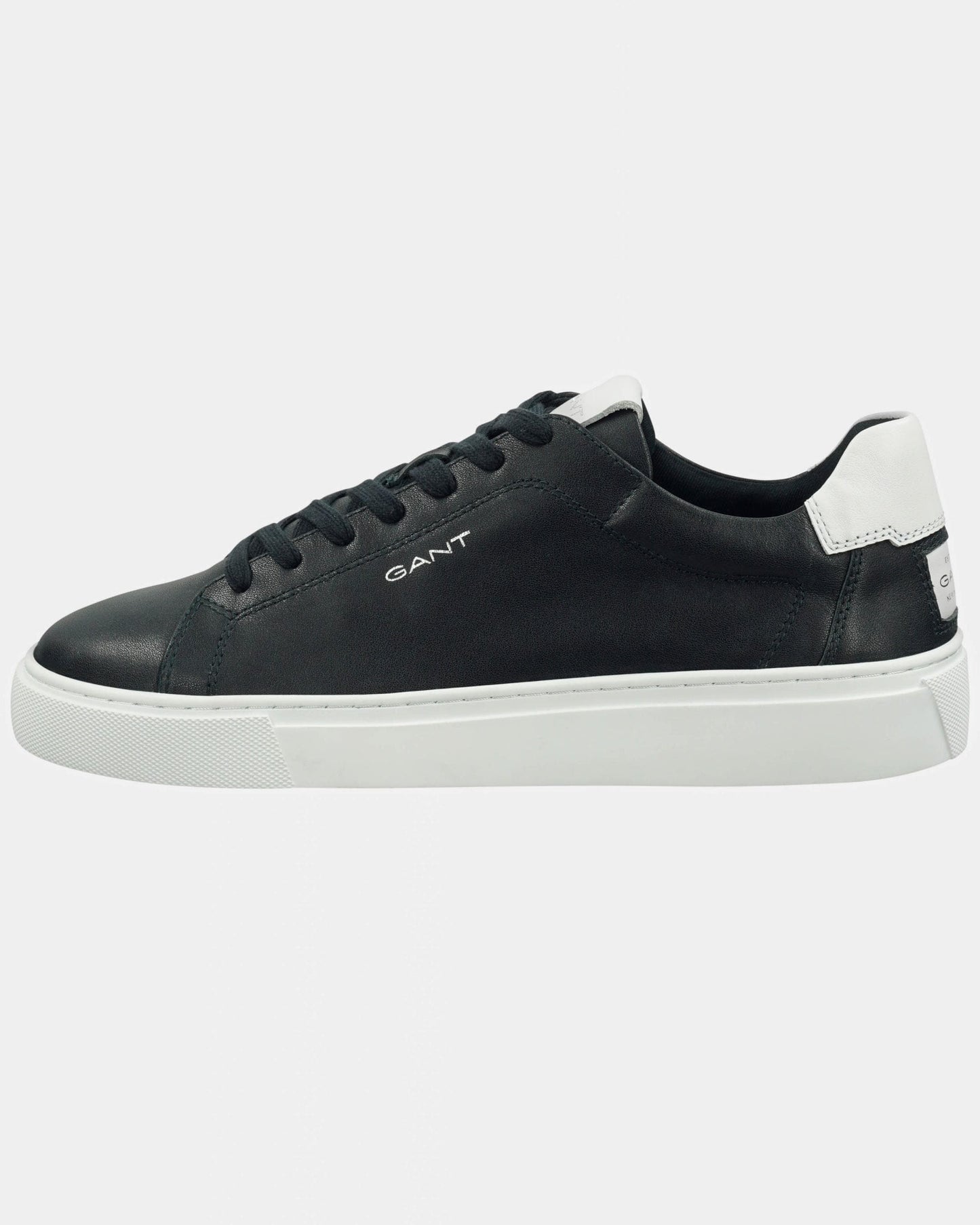 GANT Mc Julien Mens Leather Trainers - Marine/White G680