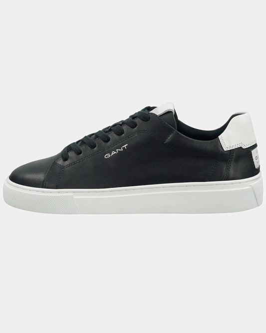 GANT Mc Julien Mens Leather Trainers - Marine/White G680