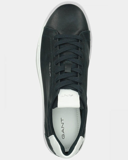 GANT Mc Julien Mens Leather Trainers - Marine/White G680