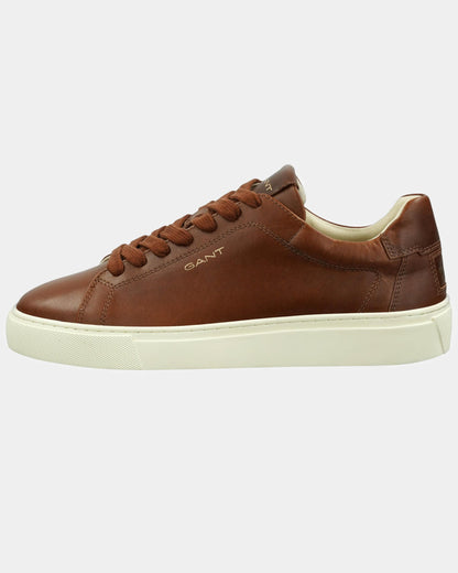 GANT Mc Julien Mens Leather Trainers - Cognac G45