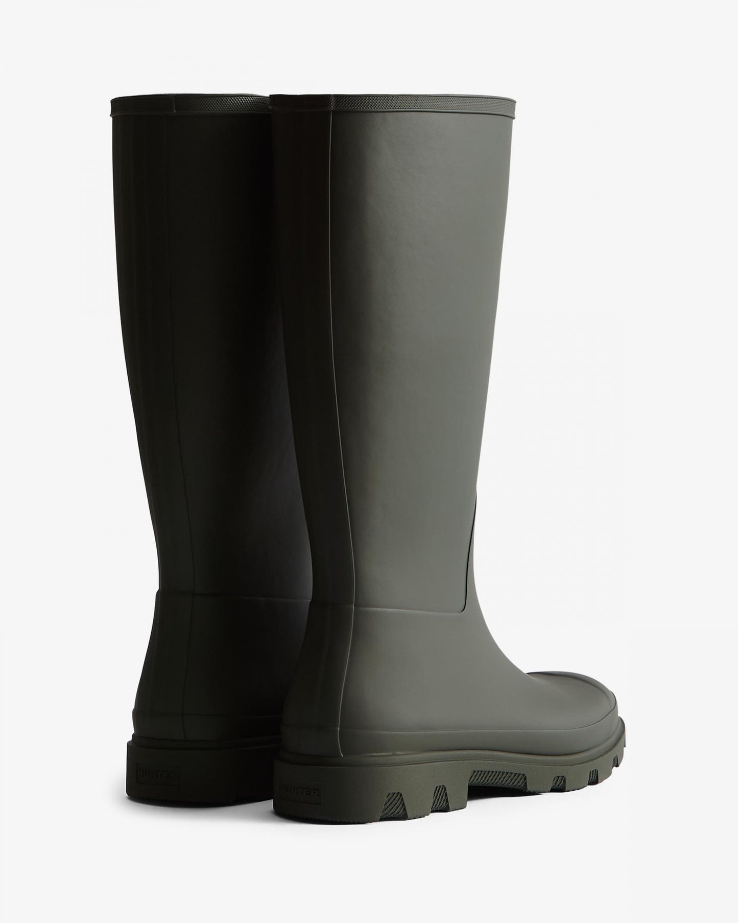 Hunter Downpour Mens Tall Boot - Dark Olive