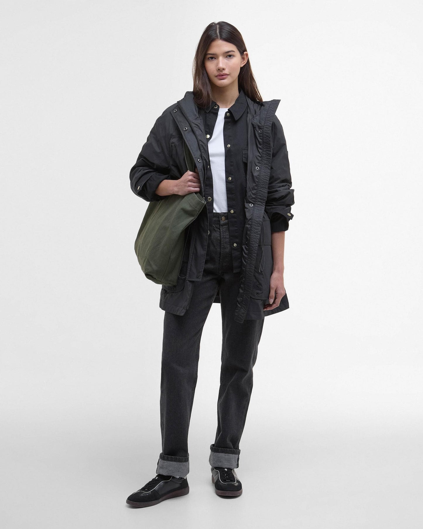 Barbour International Misha Womens Casual Jacket - Black