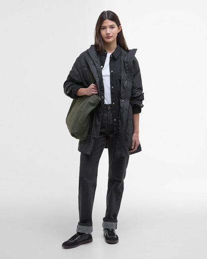 Barbour International Misha Womens Casual Jacket - Black