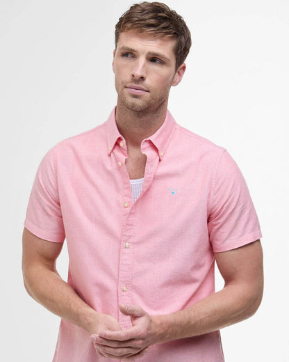 Barbour Oxtown Mens Tailored Shirt - Horizon Orange