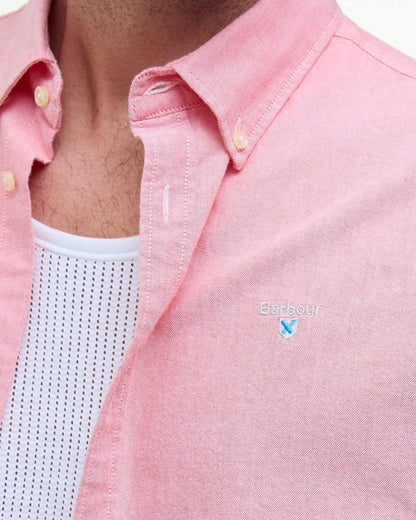 Barbour Oxtown Mens Tailored Shirt - Horizon Orange