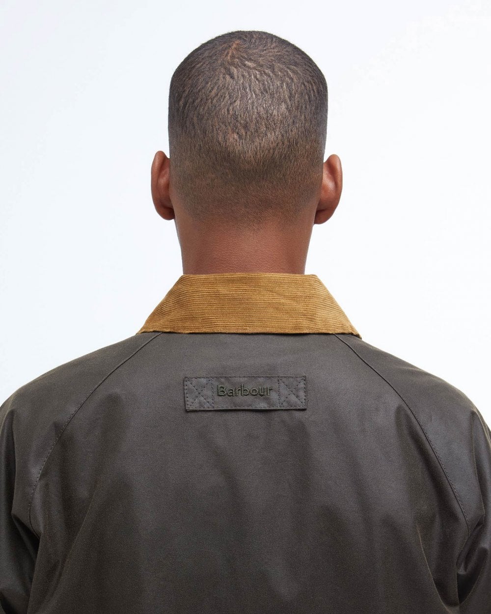 Barbour Utility Spey Mens Wax Jacket - Olive Green