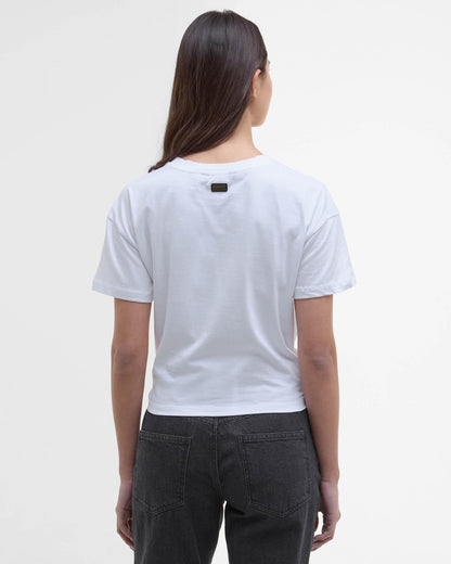 Barbour International Soules Womens T-Shirt - White