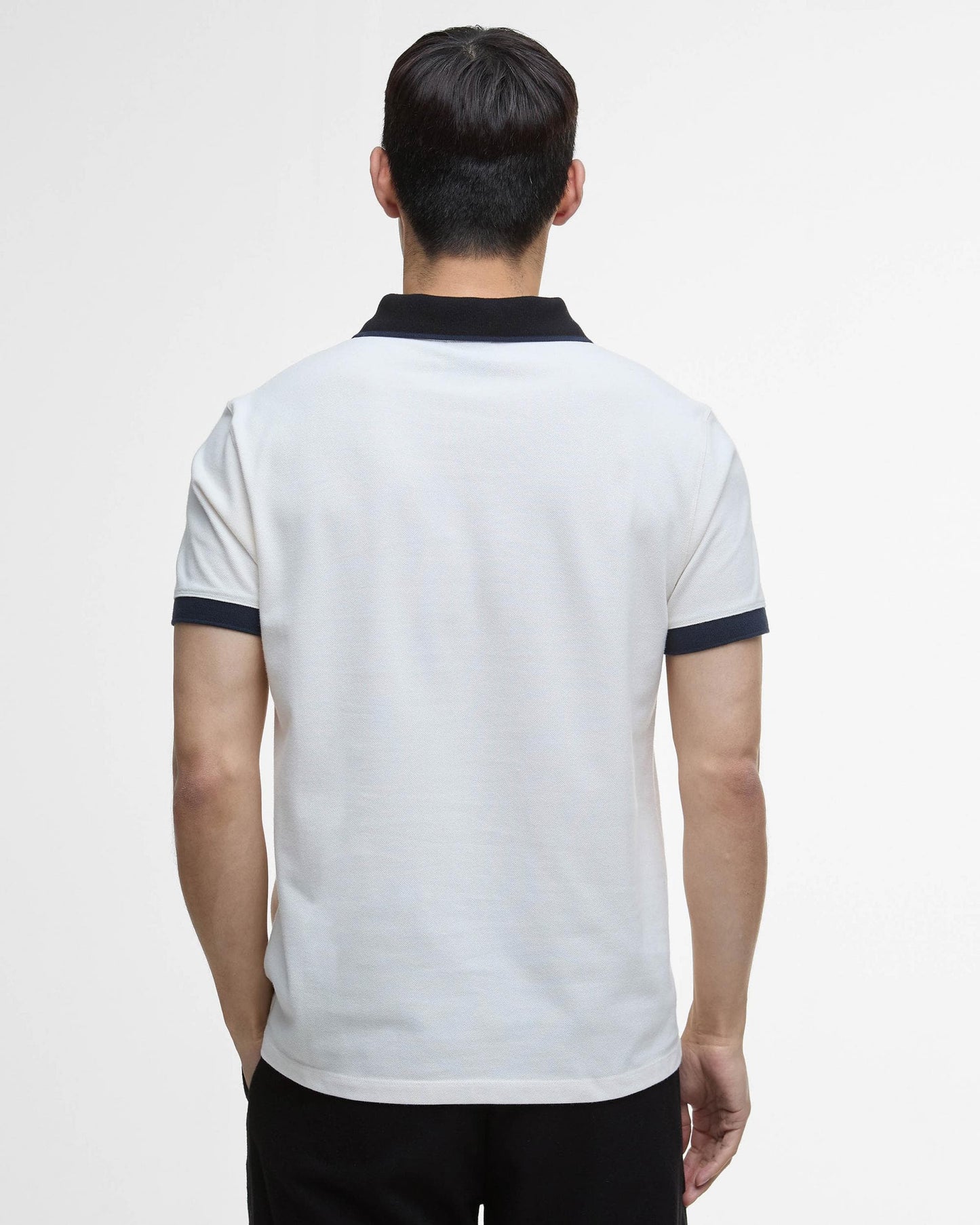 Barbour International Howall Mens Polo - Whisper White