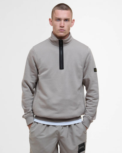 Barbour International Outline Mens Funnel Neck Sweatshirt