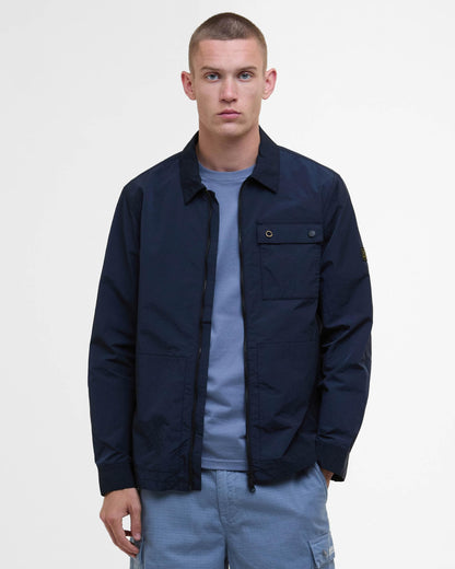 Barbour International Inline Mens Overshirt - Sapphire Navy