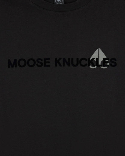 Moose Knuckles Conway Mens T-Shirt - Black 292