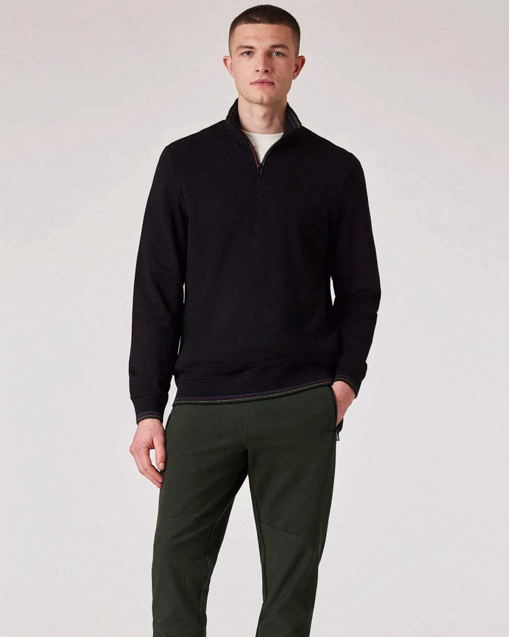 Paul Smith PS Paul Smith Mens 1/2 Zip Sweatshirt
