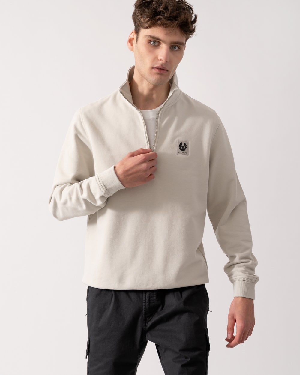 Belstaff Quarter Zip Sweatshirt
