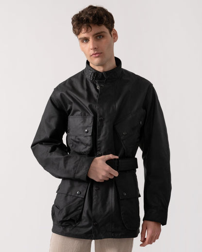 Barbour International Barbour International Reflective A7 Mens Wax Jacket
