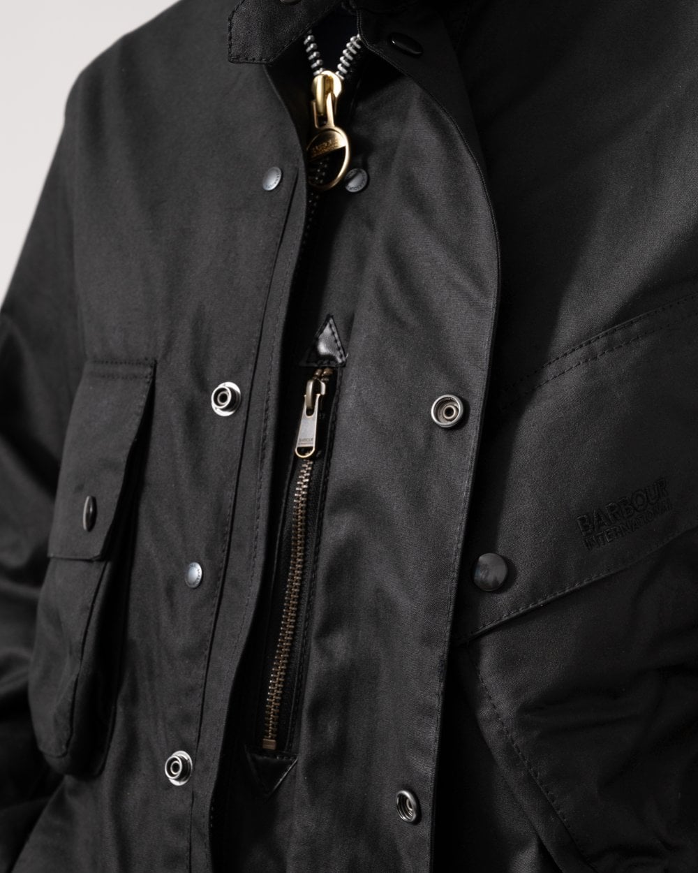 Barbour International Barbour International Reflective A7 Mens Wax Jacket