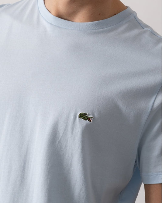 Lacoste Mens Crew Neck Pima Cotton Jersey T-Shirt - Rill T01
