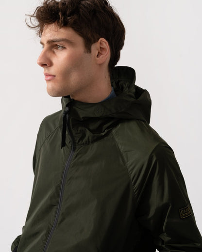 Barbour International Porter Mens Showerproof Jacket - Sage