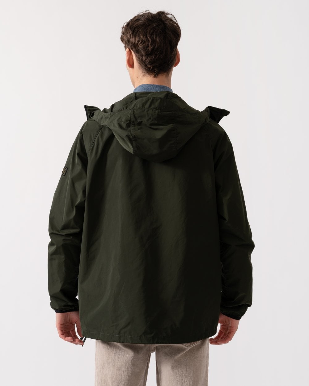 Barbour International Porter Mens Showerproof Jacket - Sage
