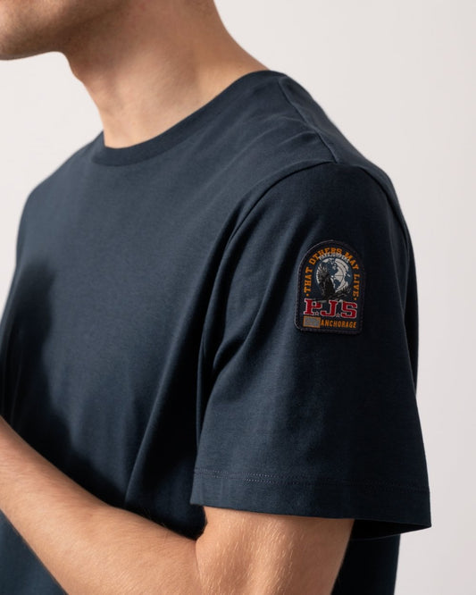 Parajumpers Shispare Tee Mens T-Shirt - Blue Navy 0316