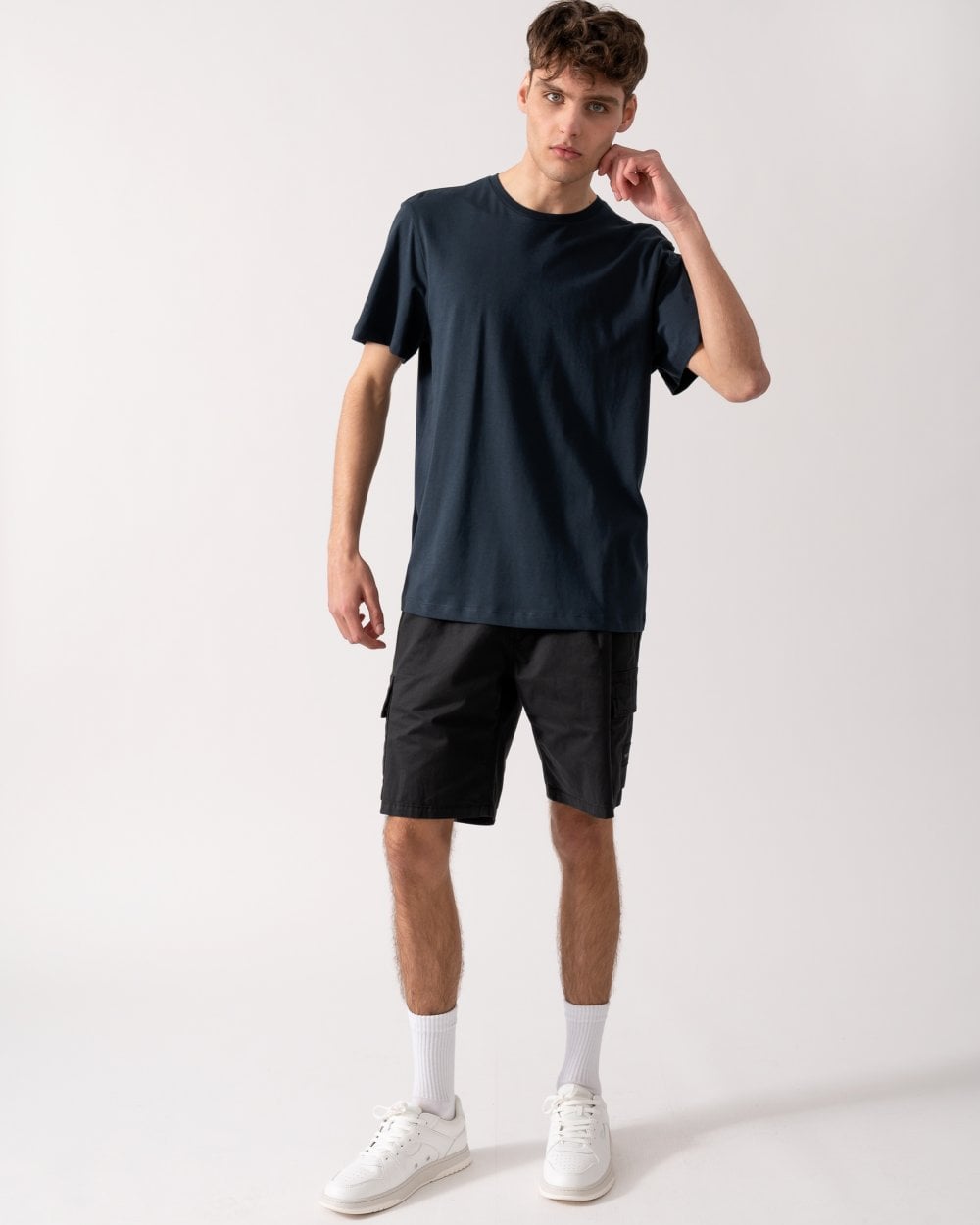 Parajumpers Shispare Tee Mens T-Shirt - Blue Navy 0316