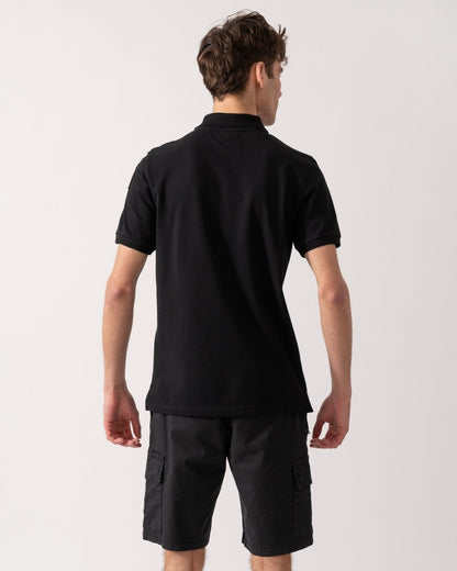Parajumpers Gangapuma Mens Polo Shirt - Black 0541