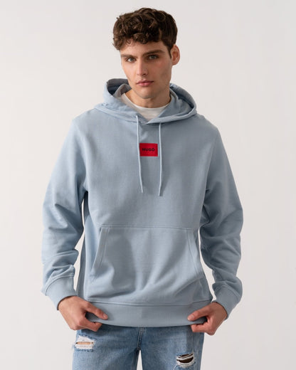 HUGO Daratschi214 Label Logo Mens Hoodie