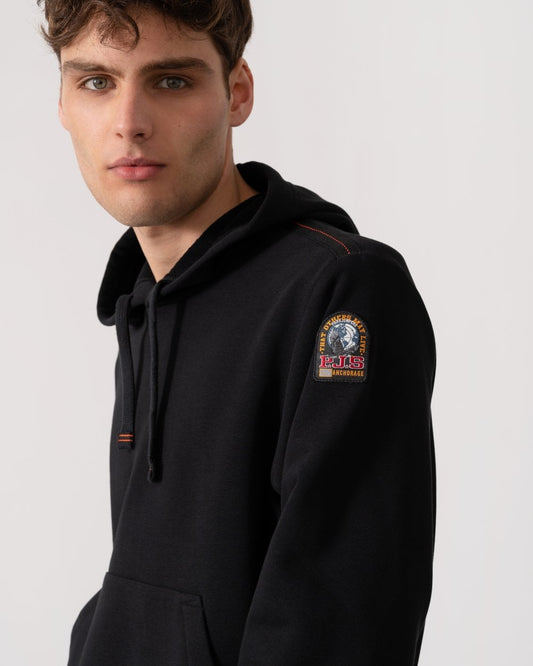 Parajumpers Everest Mens Hooded Sweatshirt - Black 0541