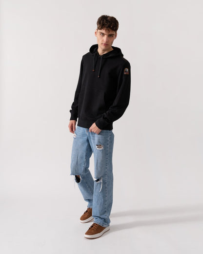 Parajumpers Everest Mens Hooded Sweatshirt - Black 0541