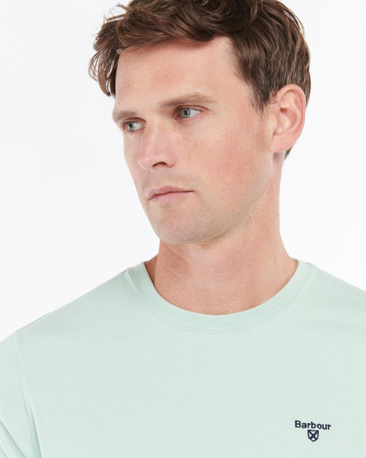 Barbour Sports Mens T-Shirt - Dusty Mint