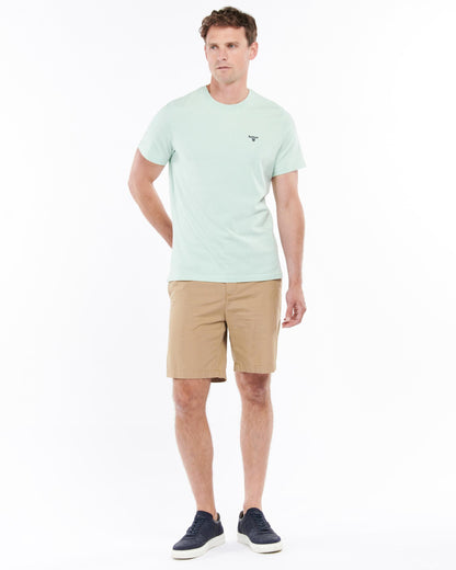Barbour Sports Mens T-Shirt - Dusty Mint