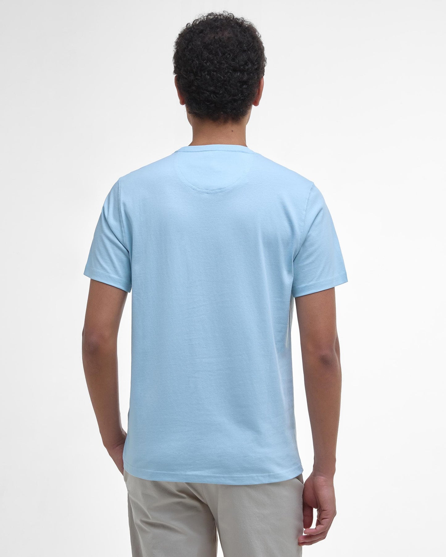 Barbour Sports Mens T-Shirt - Pale Sky