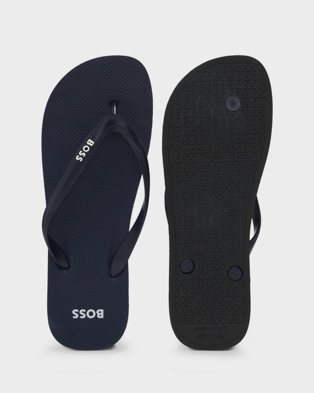 BOSS Orange Tracy Thong Mens Flip Flops - Dark Blue 405
