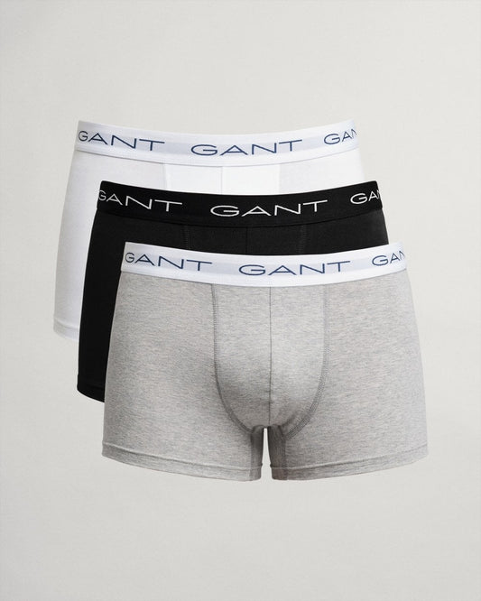 GANT GANT 3 Pack Mens Cotton Trunks