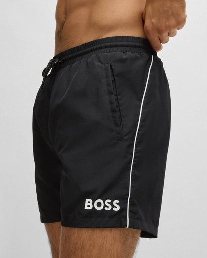 BOSS Orange Starfish Mens Swim Shorts NOS - Black 001