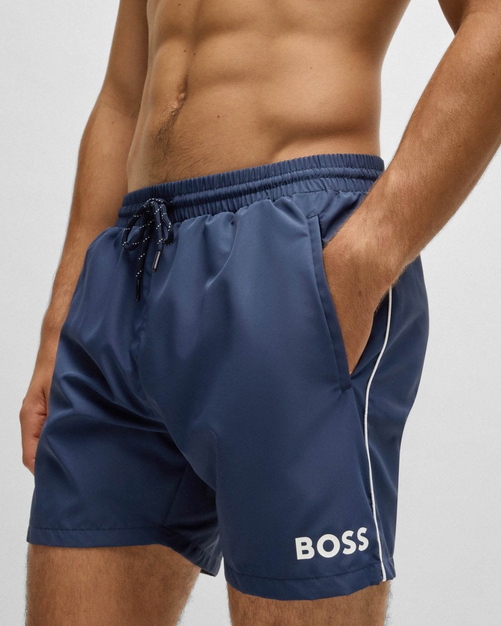 BOSS Orange Starfish Mens Swim Shorts NOS - Navy 413