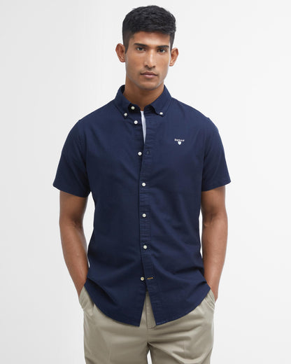 Barbour Oxtown Mens Tailored Shirt - Navy