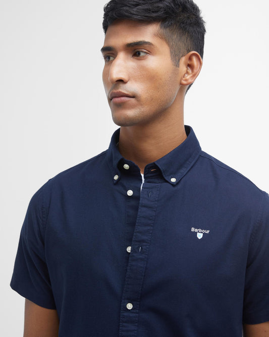 Barbour Oxtown Mens Tailored Shirt - Navy