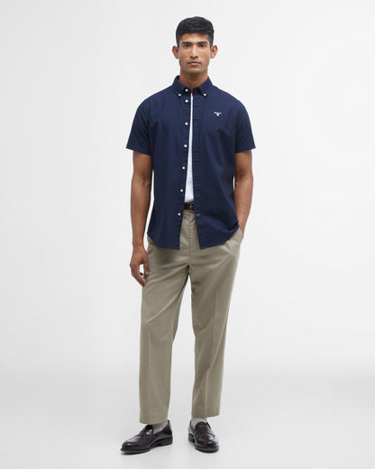 Barbour Oxtown Mens Tailored Shirt - Navy