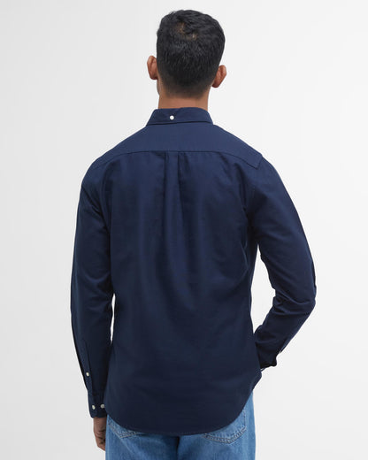 Barbour Oxtown Long Sleeve Mens Tailored Shirt - Navy