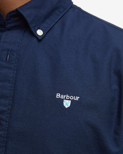 Barbour Oxtown Long Sleeve Mens Tailored Shirt - Navy