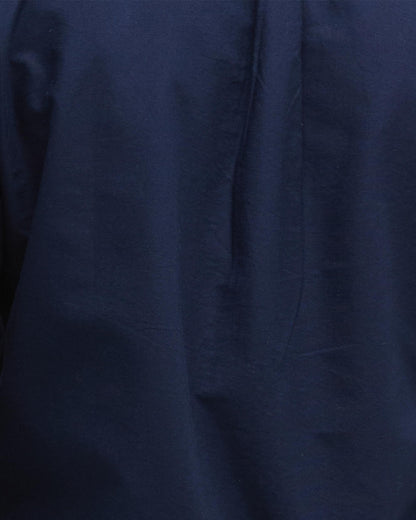 Barbour Oxtown Long Sleeve Mens Tailored Shirt - Navy