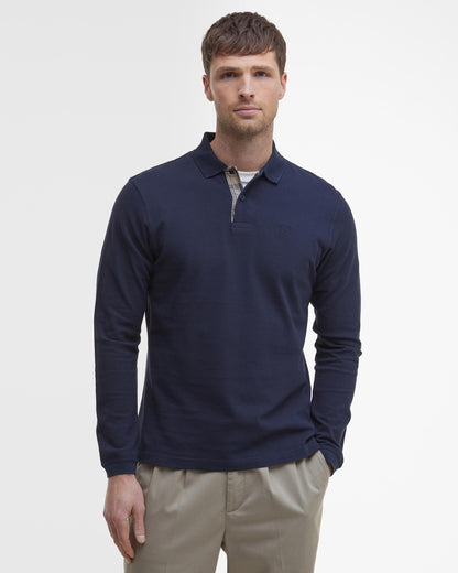 Barbour Sports Mens Long Sleeve Polo Shirt