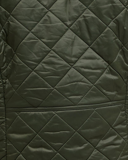 Barbour Deveron Polarquilt Womens Jacket - Olive/Pearl
