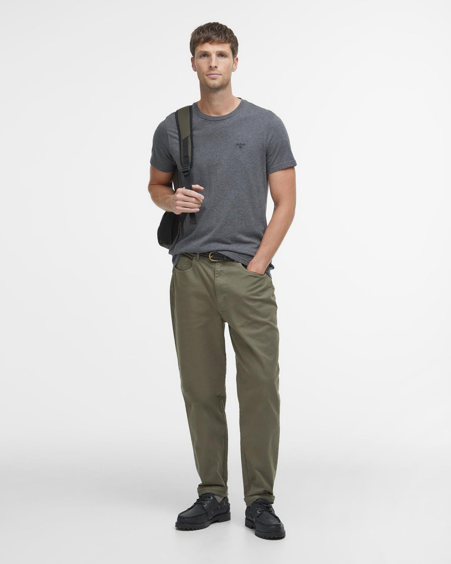 Barbour Sports Mens T-Shirt - Slate Marl