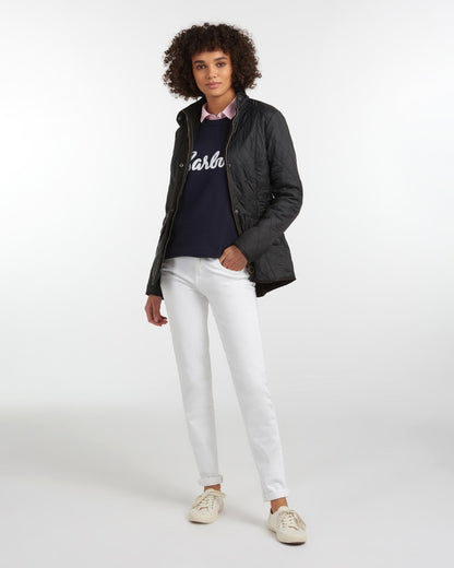 Barbour Cavalry Womens Polarquilt Jacket - Black