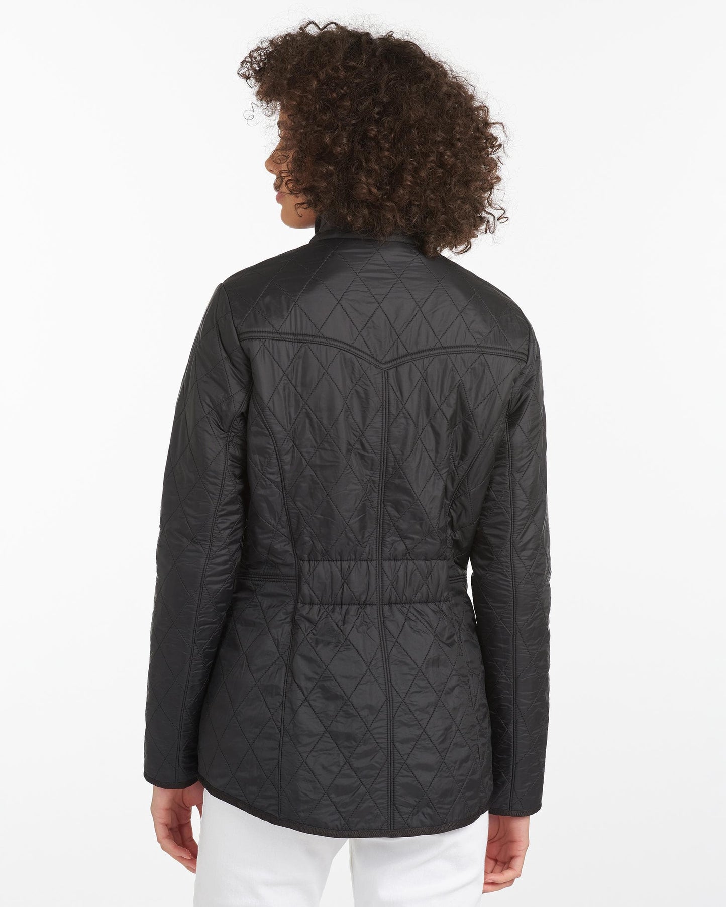 Barbour Cavalry Womens Polarquilt Jacket - Black