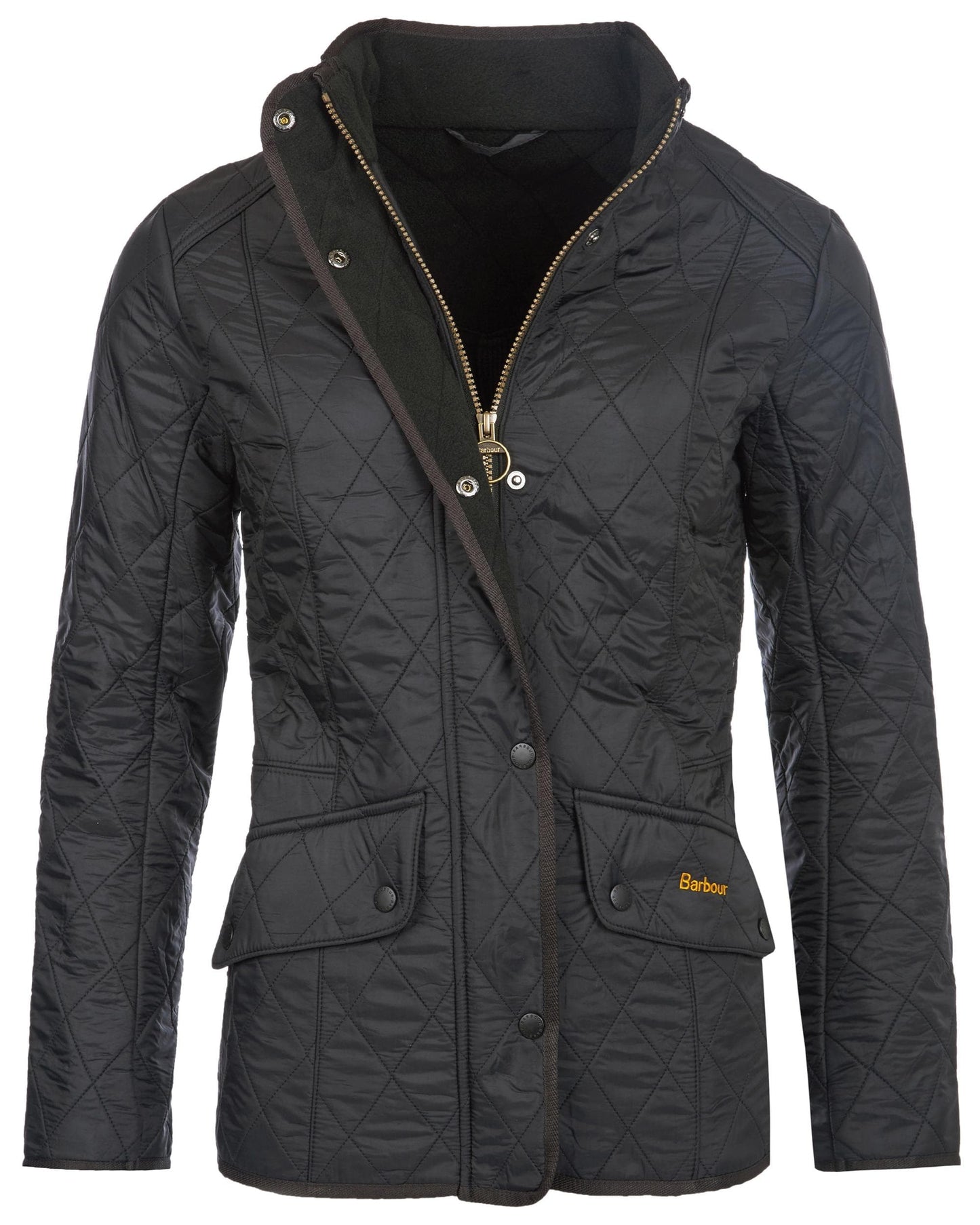 Barbour Cavalry Womens Polarquilt Jacket - Black